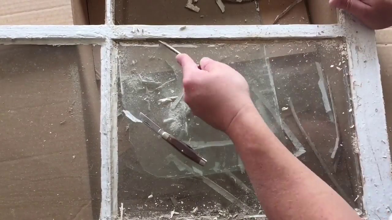 Large glass removal service
